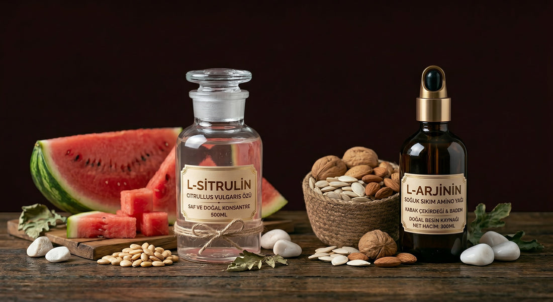 L-Arjinin ve L-Sitrulin Nedir? Erkeklere Özel Takviyelerde Neden Kullanılır?