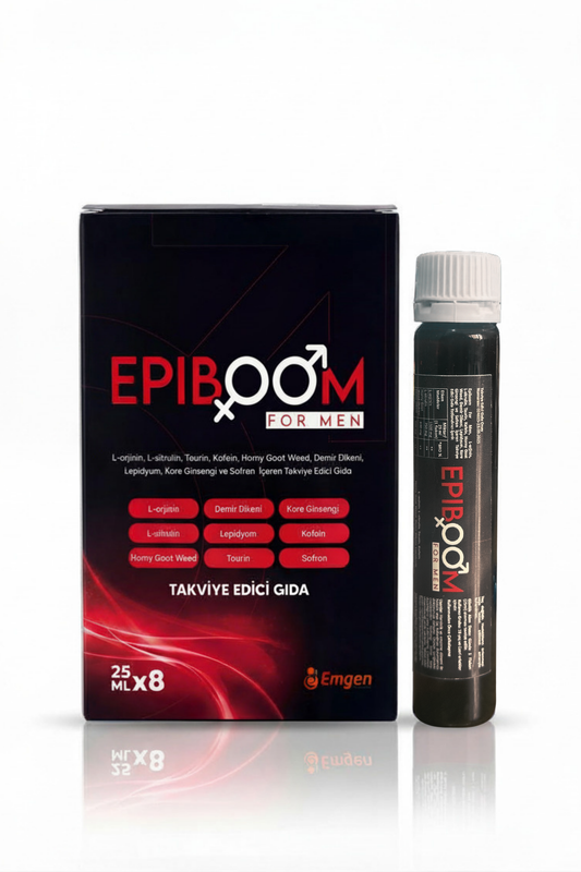 Epiboom For Men Erkeklere Özel Takviye Edici Gıda 8x25 ML 3 Paket